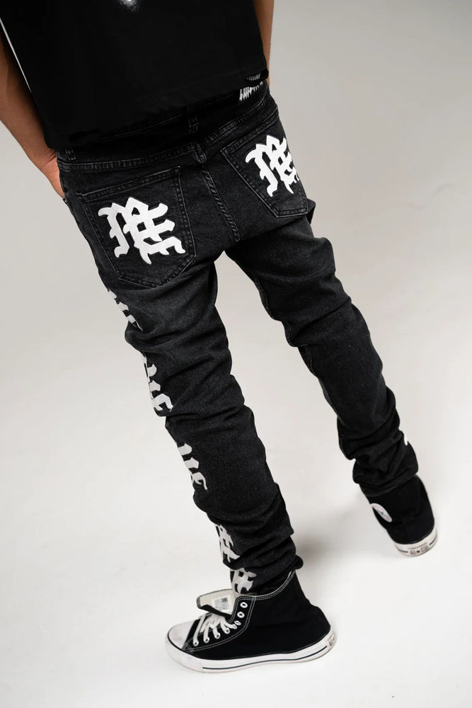 Jeans mixed emotions black wash