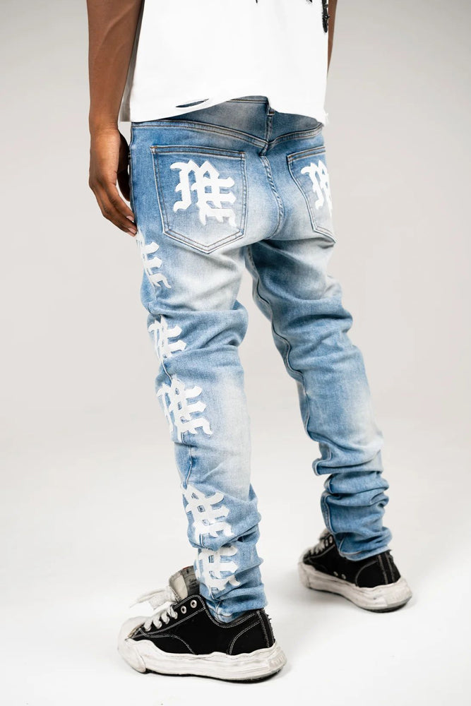 Jeans mixed emotions blue wash